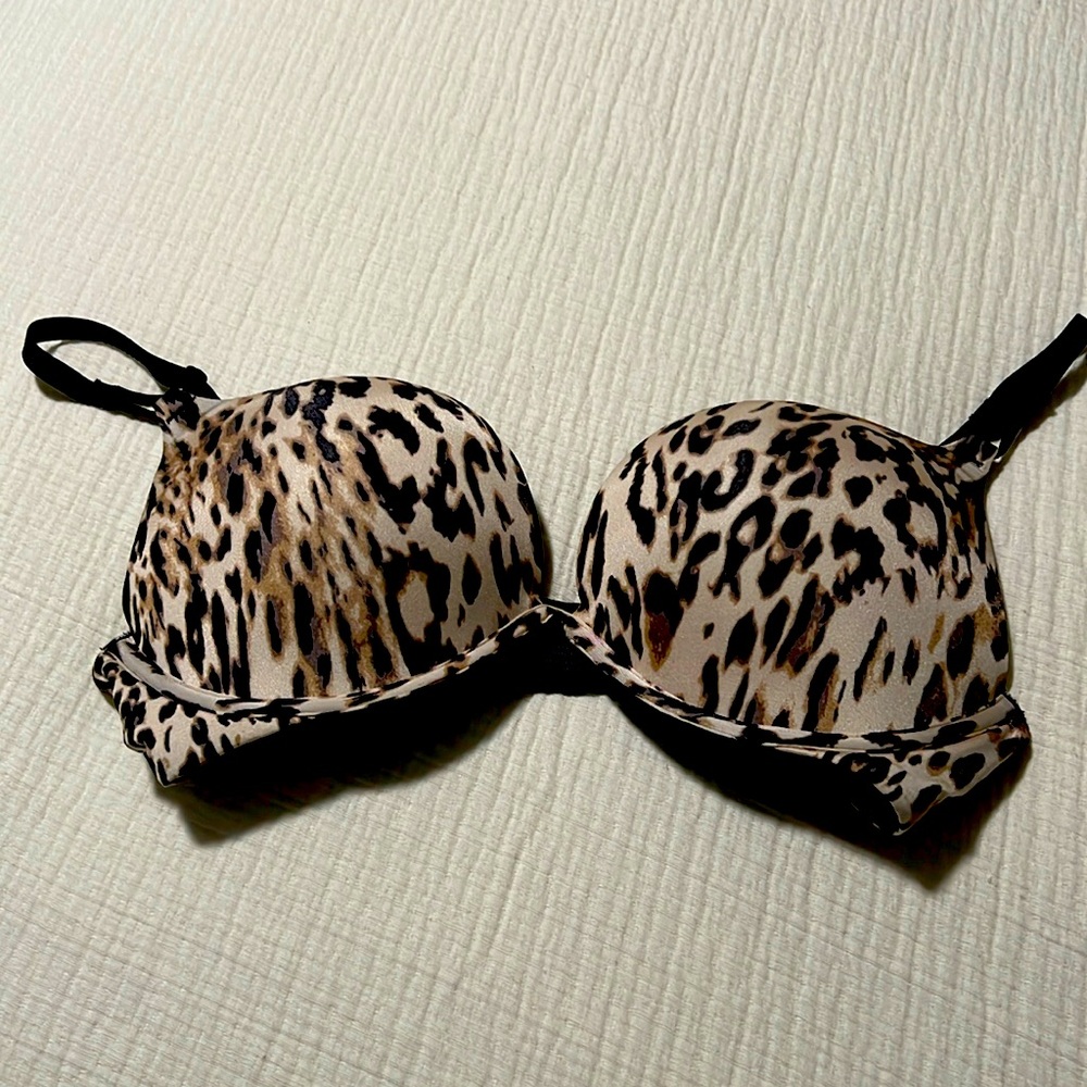 SOMA intimates plunge 34C lined push-up bra